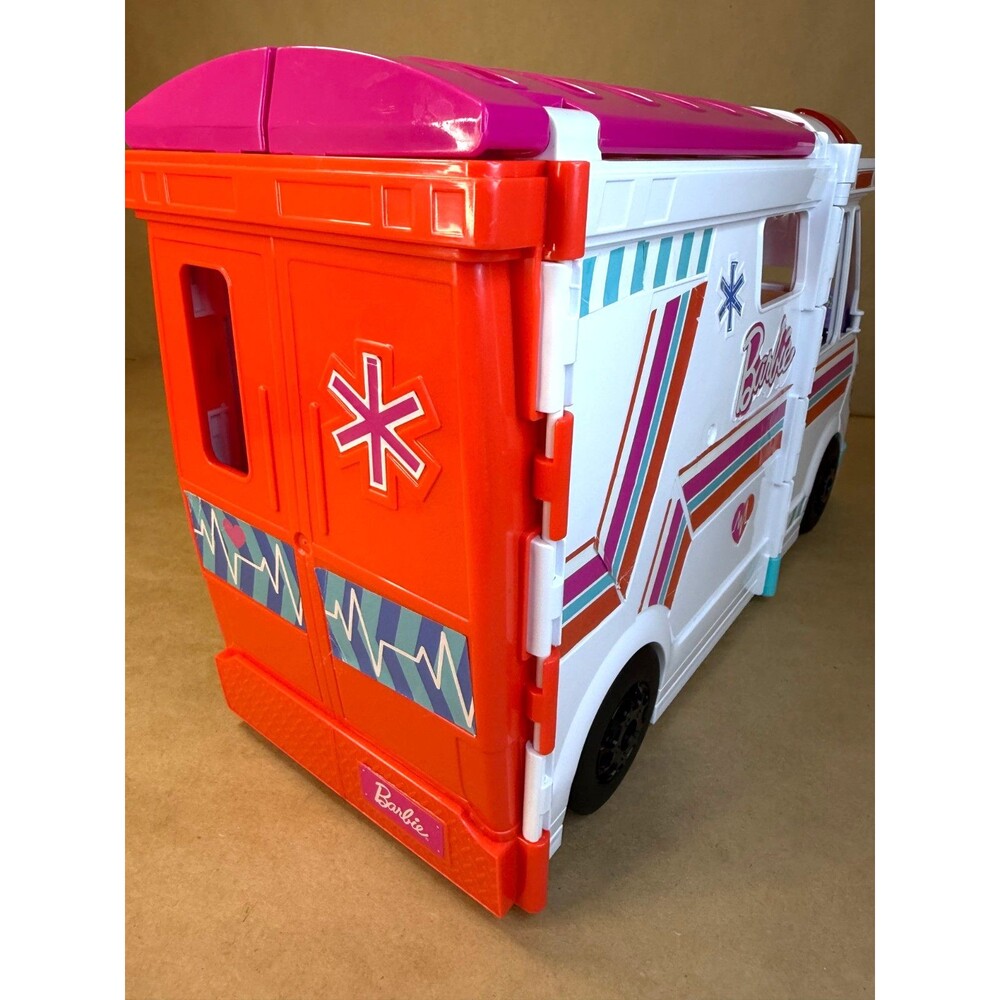 Barbie Care Clinic Ambulance w/ Lights & Sound Mobile Clinic NO ACCESSORIES - Picture 8 of 16